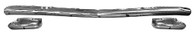 This 3 piece chrome front bumper fits 1966 Chevrolet Impalas.