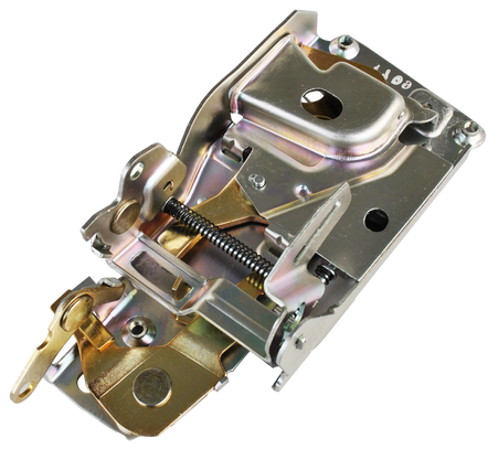 This door latch assembly, passenger's side fits 1983-87 Chevrolet and GMC Pickup trucks, 1983-91 Chevrolet Blazers, Suburbans, and GMC Jimmys.