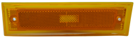 This front sidemarker w/o trim, passenger's side fits 1973-1987 Chevrolet and GMC pickup trucks and 1973-91 Chevrolet Blazers and Suburbans
