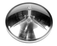 This 5.5" star back, round exterior mirror is stainless and fits 1947-72 Chevrolet and GMC trucks.