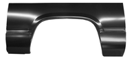 This complete passengers side wheel arch fits 1988-98 Chevrolet and GMC pickup trucks.