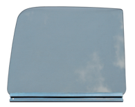  This door glass assembly, clear glass, driver's side fits 1951-1954 Chevrolet and GMC Pickup Trucks.
