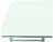 This clear door glass assembly with bottom frame fits passengers side 1964-66 Chevrolet and GMC trucks.