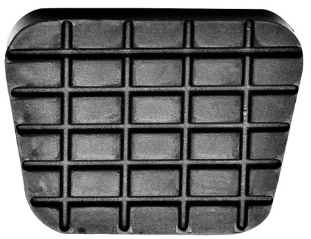 This brake/clutch pedal pad fits standard 1960-72 Chevrolet and GMC trucks.
