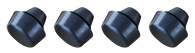 This 4 piece door bumper set fits 1947-51 Chevrolet and GMC trucks.
