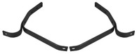 This set of rear bumper brackets fits 1947-55 Chevrolet and GMC 1/2 ton pickup trucks.