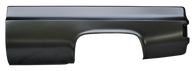 This steel, fleet, long bed kit fits 1973-87 Chevrolet and GMC pickup trucks. Included in the kit is drivers and passengers side bedsides with your choice of fuel door, front bed panel, Stamped CHEVROLET tailgate, steel bed floor, 2 wheel houses, trunnions, and a stainless bed bolt kit to assemble your new bed easily. Please call and let us know which bedsides you would like. Shipping quotes not included and not available online.