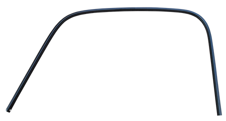 This outer window trim, drip rail, passenger's side fits 1947-1954 1st Series Chevrolet and GMC Pickup Trucks.