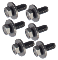 1967-72 GM Truck Door Hinge Bolt Set 6 pc. (1 hinge)