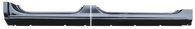 This driver's side 2 piece rocker panel fits 1999-2006 Chevrolet and GMC Crew Cab Pickup Trucks.
This 2 piece rocker panel also fits 2000-2006 Chevrolet Suburban (very rear may need to be trimmed),
2000-2006 Chevrolet Tahoe (must be trimmed to fit, section with 0860-122 for full rocker),
2000-2006 GMC Yukon (must be trimmed to fit, section with 0860-122 for full rocker),
2002-2006 Chevrolet Avalanche (must be trimmed to fit).

FITMENT NOTE: This rocker panel is for use on the 4 door CREW cab models. If your truck does not have outside door handles on the rear doors use 0856-106
