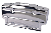 This rear chrome license plate bracket fits 1967-1987 Chevrolet and GMC Pickup Trucks and Vans, 1969-91 Blazers and 1967-91 Suburbans.