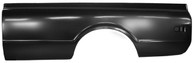 This complete longbed fleetside bed kit fits 1968-72 Chevrolet and GMC Pickup trucks. This bed kit includes 8' fleet bedsides, front bed panel, Chevrolet tailgate, wheel tubs, trunnions, tailgate hardware kit, fender skirts, steel bed floor, wheelhouse brace set, and a stainless steel bolt kit that is prelabeled to bolt your bed together! 