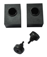 This 4 piece set of tailgate bumpers fits 1967-72 Chevrolet and GMC fleetside pickup trucks.
