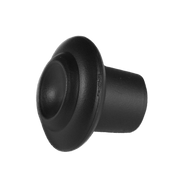 This black wiper knob fits 1955-59 2nd Series Chevrolet and GMC Pickup trucks, Suburbans and Panels.