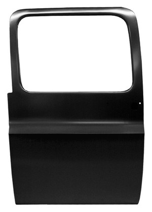This rear door, driver's side fits 1973-1991 Chevrolet/GMC Suburban, 1973-1987 CHEVROLET/GMC Crew cab pickup.
