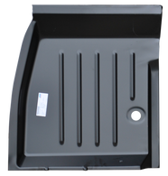 This passengers side cab floor pan fits 1999-2006 Chevrolet Silverado and GMC Sierra Standard, 3/4 door and Crew Cab Pickups.