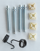 This 10 piece headlight adjuster kit fits 1967-1968 Chevrolet and GMC Pickup Trucks and Suburbans.