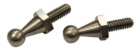 This set of two gas pedal ball studs fits 1964-1970 Chevrolet Pickup Trucks, Suburbans and Blazers and GMC Pickup Trucks, Suburbans, and Jimmys.
