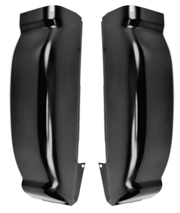 This set of cab corners fits 1999-2006 Chevrolet Silverardo and GMC Sierra Crew Cab Pickups.