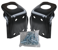 This frame side radiator support mount repair kit fits 1969-1972 Chevrolet and GMC Pickups, Suburbans and Blazers.
