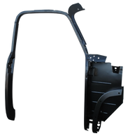 This passengers side complete 1st Series door frame assembly with kick panel fits 1947-1951 Chevrolet and GMC Pickup Trucks.
