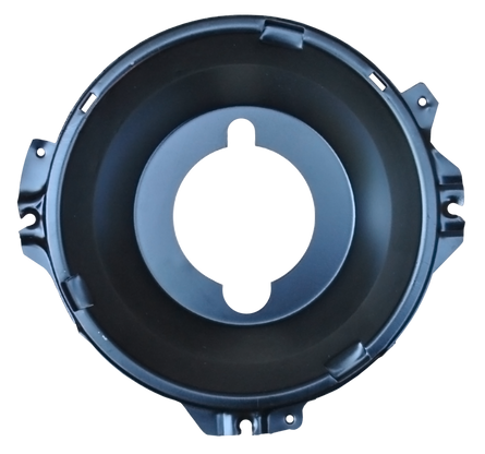 This drivers or passengers side headlight bucket for single, round, headlights fits 1973-1980 Chevrolet and GMC Pickup Trucks, Suburbans and Blazers.