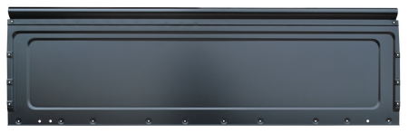 This all new design, year specific, restoration grade (1.6mm) front bed panel fits 1985-1987 Chevrolet and GMC Fleeetside Pickups with steel bed floors.