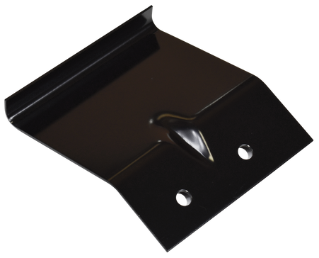 This spare tire (under bed mounted) carrier front bracket fits 1967-1987 Chevrolet and GMC Pickup Trucks with standard under bed mounted spare tire.