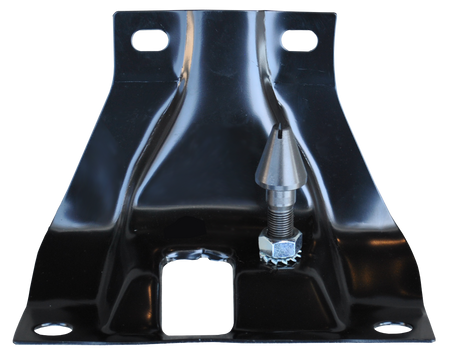 This hood latch panel fits 1960-1966 Chevrolet and GMC Pickup Trucks.