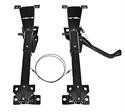 This pair of seat tracks are for bench seats in 1967-68 Chevrolet and GMC pickup trucks.