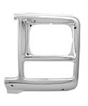 This drivers side chrome headlight bezel fits 1979-80 Chevrolet and GMC Pickup Trucks.