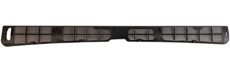 This plastic cowl screen fits 1973-1980 Chevrolet Pickup, Suburban and Blazers.