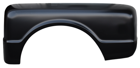 This drivers side stepside rear fender without marker light hole fits 1967 Chevrolet and GMC Pickup Trucks.