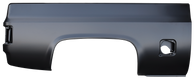 This passenger's side short fleet bedside with square fuel opening fits 1979-87 Chevrolet and GMC pickup trucks.