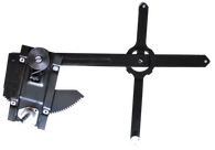 This drivers side window regulator fits 1974-76 Chevrolet and GMC pickup trucks, Blazers and Suburbans.