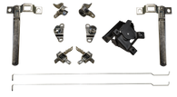 This 11pc tailgate hardware kit fits fleetside 1981-91 Chevrolet and GMC pickup trucks.