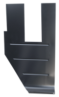 This passenger's side, full height version footwell fits 1947-1950 Chevrolet and GMC Pickup Trucks
