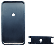 This heater control cover without AC fits 1964-1966 Chevrolet and GMC Pickup Trucks
