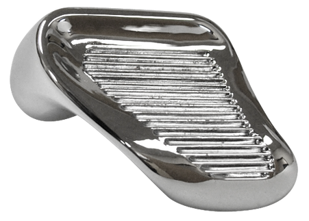 This passenger's side chrome vent window handle fits 1960-1967 Chevrolet and GMC Pickup Trucks and Suburbans
