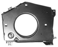 This head lamp bucket, passenger's side fits 1964-1966 Chevrolet Pickup Trucks
