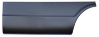 This driver's side front lower quarter panel fits 1967-1972 Chevrolet and GMC Suburbans.