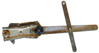 This window regulator, driver's side fits 1960-1963 Chevrolet and GMC Pickup Trucks