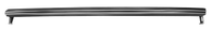 This chrome grille top bar fits 1969-1972 GMC Pickup Trucks
