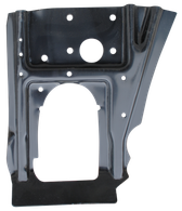 This dash & toe "O" patch panel fits 1967-1972 Chevrolet and GMC Pickup Trucks
