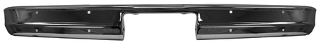This fleetside rear chrome bumper fits 1973-1980 Chevrolet and GMC pickup trucks