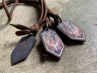 ARCHANGEL MICHAEL TITANIUM PROTECTION PENDANT LIGHTNING FINISH 
