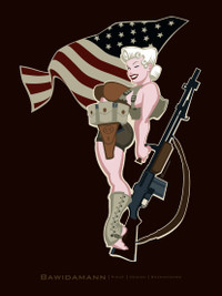 B.A.R. PINUP GIRL