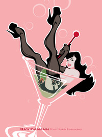 DIRTY MARTINI PINUP GIRL