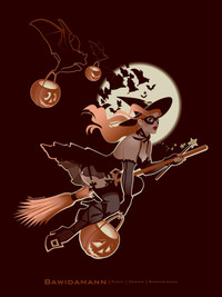 TRICK OR TREAT PINUP GIRL