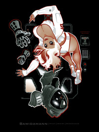 ZERO G  PINUP GIRL